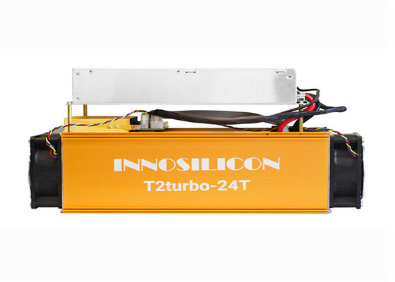 เครื่องขุด Bitcoin Innosilicon T2T ที่ใช้แล้ว High Hashrate 24TH/S 1980W