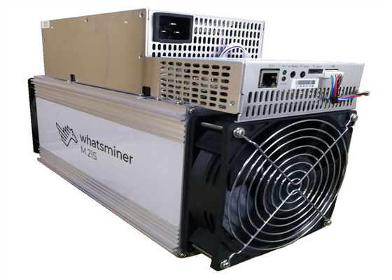 Whatsคนขุดแร่ M21s 50TH/S ใช้ Asic Bitcoin Miner 3000W 390×155×240