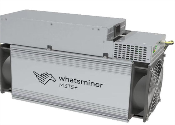 M31s+ 80TH/S ใช้ Bitcoin Asic Miner เครื่องจักร 3360W Whatsminer