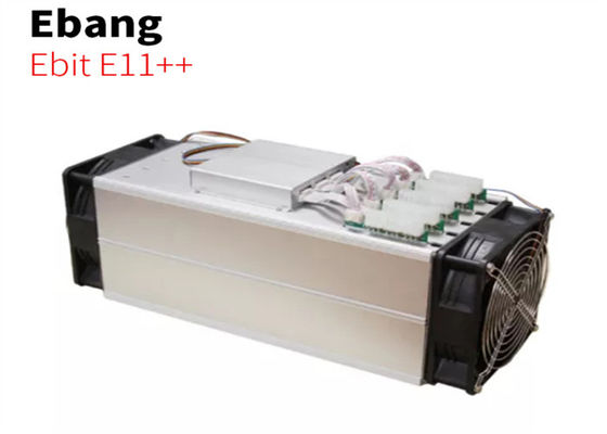 44TH/S 1980W เครื่องขุด Crypto BTC มือสอง Ebit E11++ SHA256d