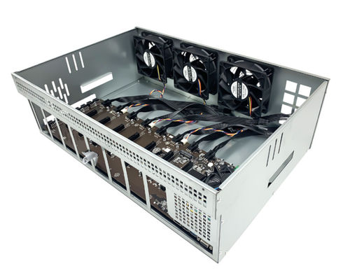 8gpu การขุด ริก Frame ใหม่ Eth Crypto การขุด Rack สำหรับการ์ดกราฟิก Rtx Gtx