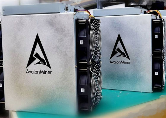 3420W เครื่องขุด Bitcoin มือสอง Canaan Avalon 1246 90TH/S SHA256d 12.8kg