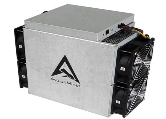 3420W เครื่องขุด Bitcoin มือสอง Canaan Avalon 1246 90TH/S SHA256d 12.8kg