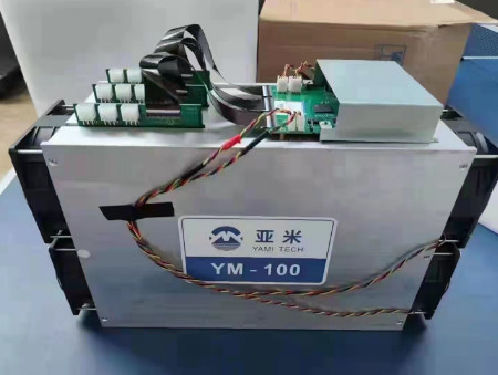 Yami Tech Black ETH Miner ใหม่และมือสอง YM-100 2100M 2000W สำหรับ ETC และ ETH Crypto Mining Asic Miner Machine